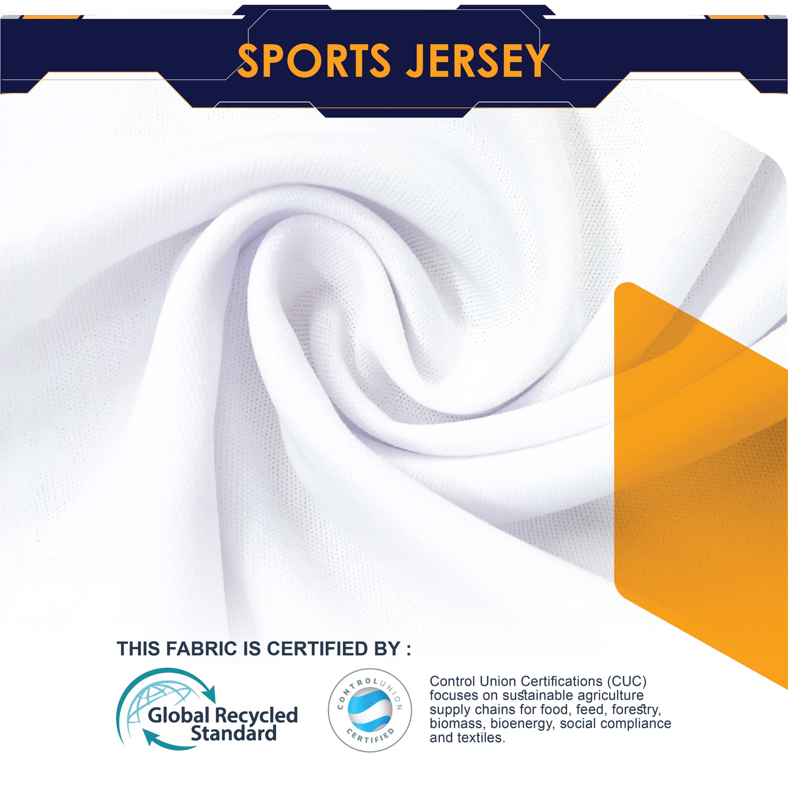 Sports jersey fabric